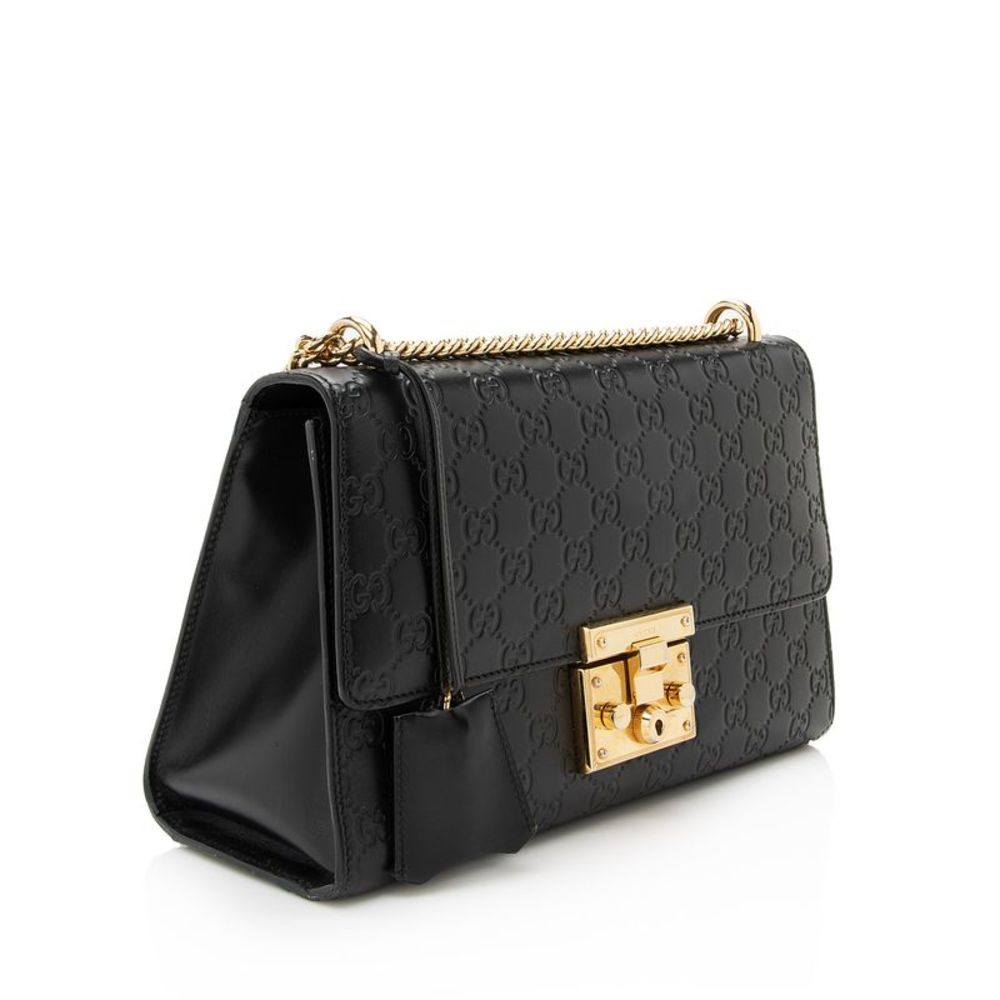 Gucci Guccissima Leather Padlock Medium Shoulder Bag - Picture 2 of 15